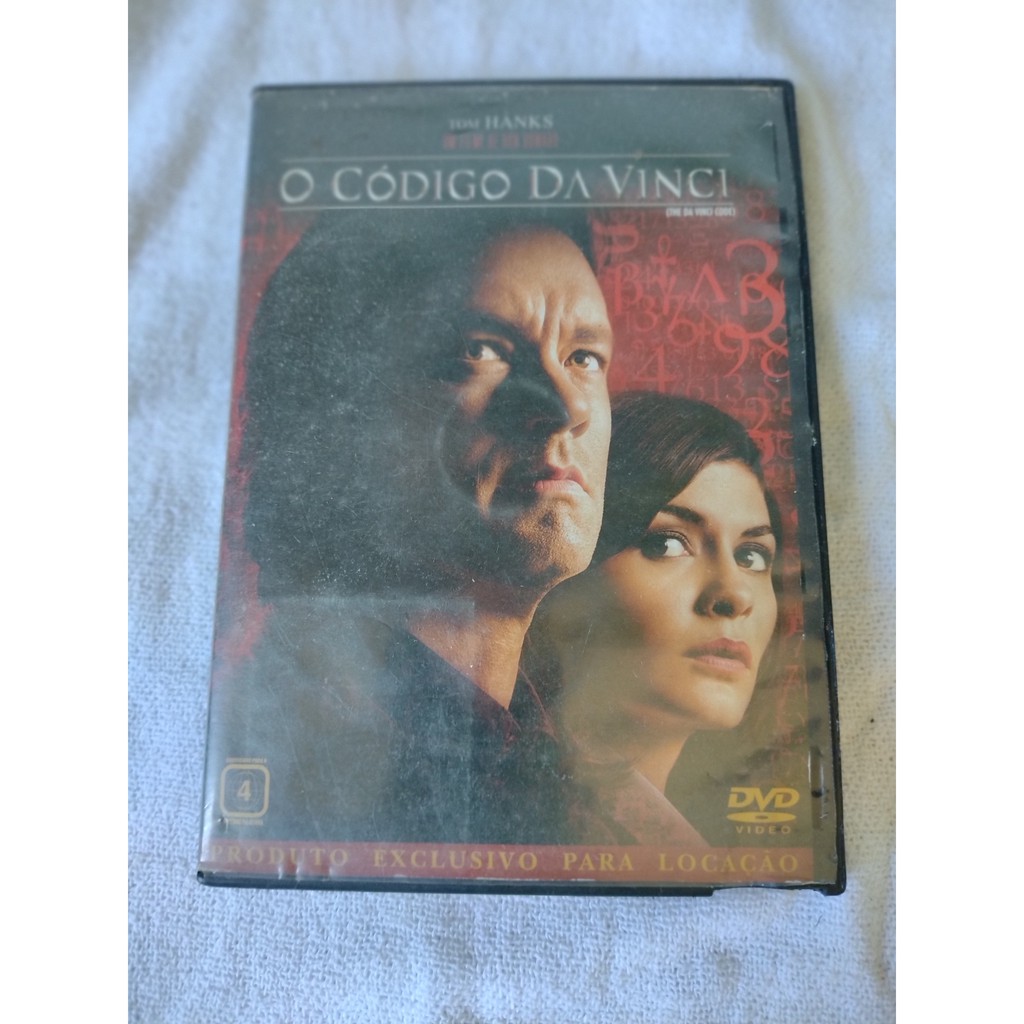 Dvd - O Código Da Vinci - Filme - Tom Hanks - Original
