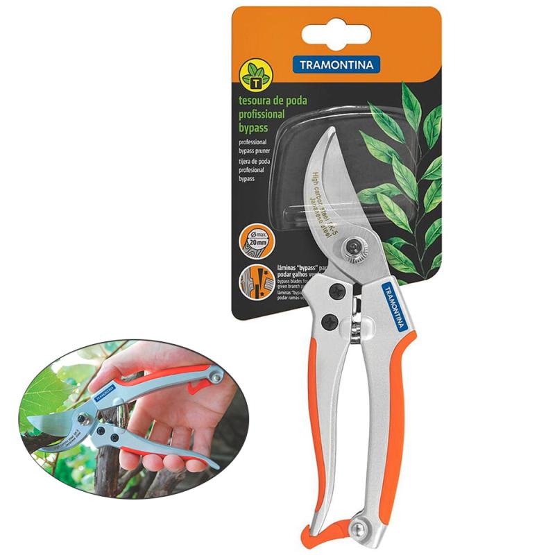 Tesoura Para Poda Profissional Com Cabo Emborrachado 78316501 TRAMONTINA - Home & Living