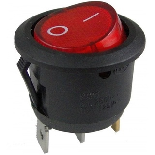 Kit 5 Peças - Chave Gangorra Redonda Kcd1-106n Vm C/ Neon