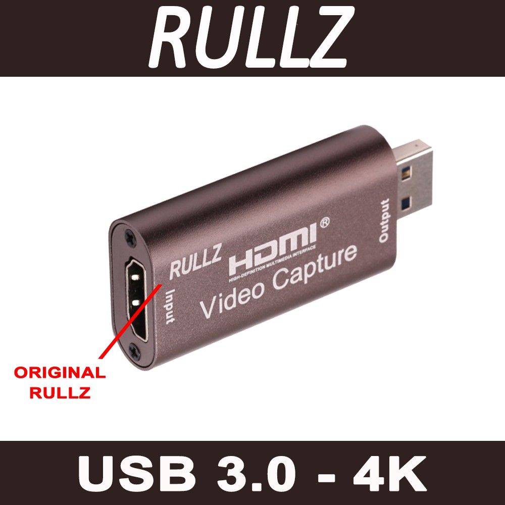 RULLZ placa de captura 4k Hdmi Usb 3.0 ORIGINAL