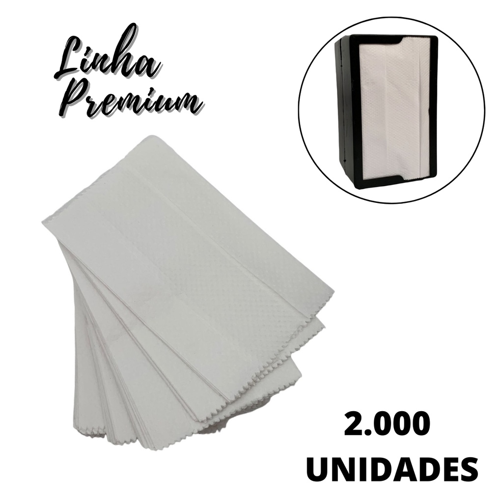 Guardanapo de Papel TV C/ 2000 Unidades Balcão LANCHONETE Padaria Bares Restaurantes