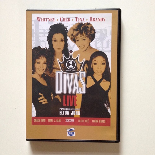 Dvd Divas Live Whitney Cher Tina Brandy Elton John