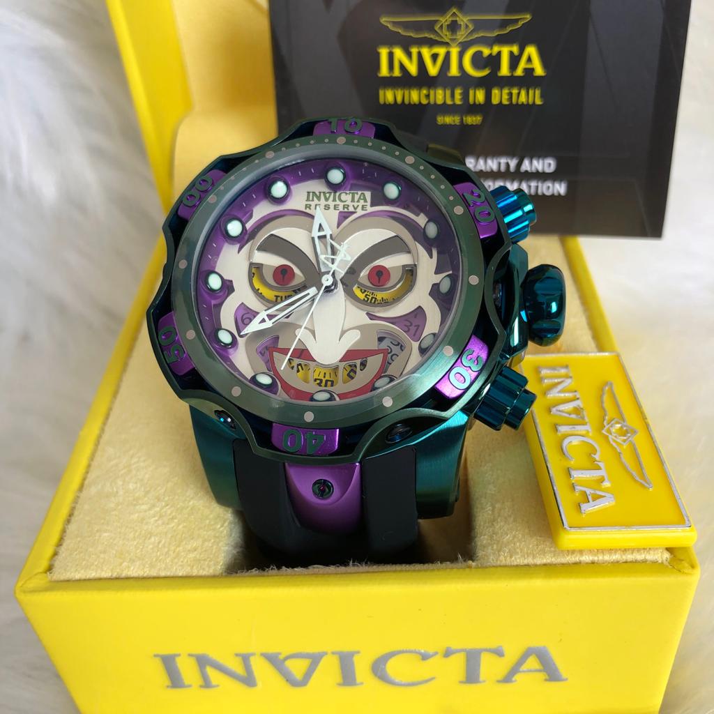 Relógio Invicta THE JOKER Coringa Venom | Shopee Brasil