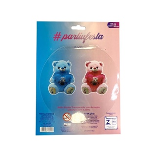 Balão Bubble 30" com Boca Larga Abertura 8,5cm para Arranjo - 01 Unidade - Partiufesta - Rizzo em Oferta na Shopee