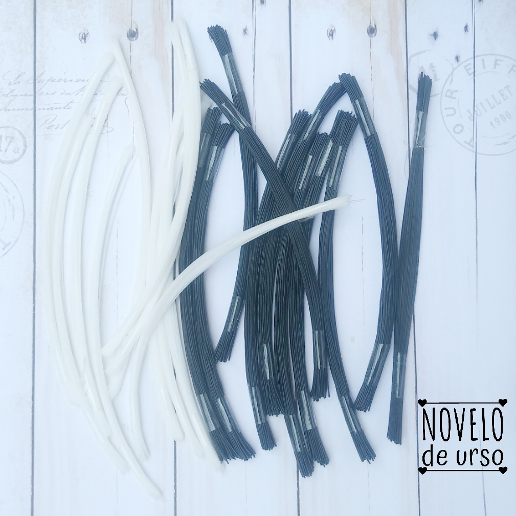 Bigode gato/coelho (2 maços) para Amigurumi/Crochê em Oferta na Shopee