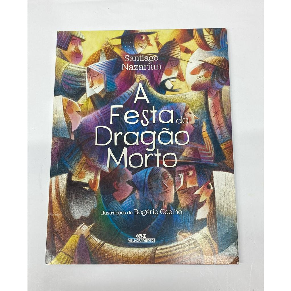 Livro A festa do dragão morto Santiago Nazarian A0023