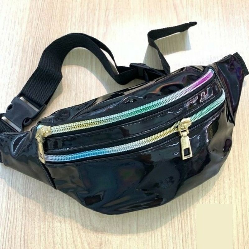 Pochete Bolsa Feminina Neon Metalizada Holográfica Ziper 017 em Oferta na Shopee