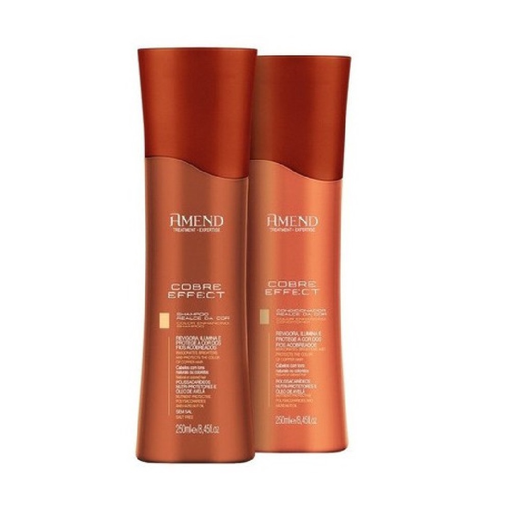 Cobre Effect Kit Shampoo + Condicionador 250ml Amend