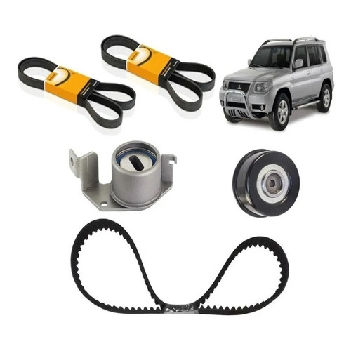 Kit Correia Dentada E Alternador Pajero Tr4 2.0 16v em Oferta na Shopee