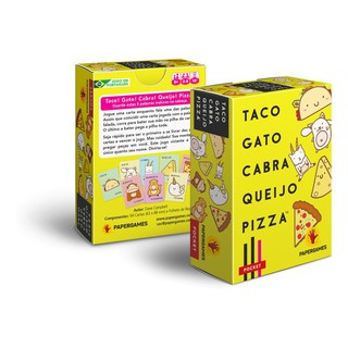Taco, Gato, Cabra, Queijo, Pizza - papergames