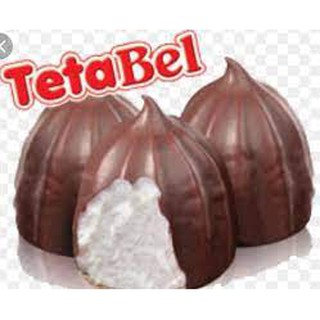 DOCE CHOCOLATE TETABEL TETA DE NEGA 50 UNIDADES | Shopee Brasil