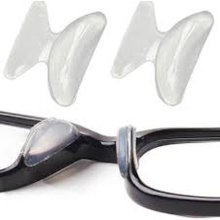 Plaqueta adesiva antderrapante para óculos em acetato - 2 Pares