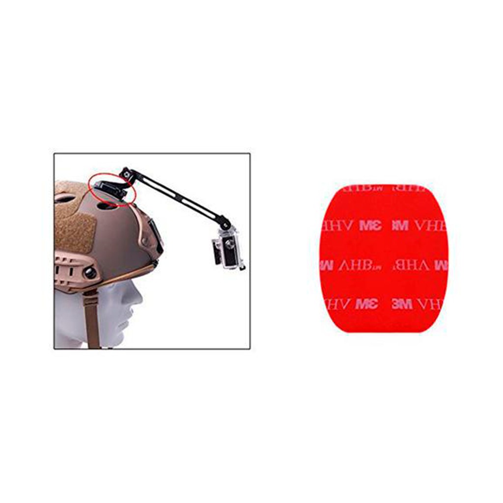 Go Pro 5x Suporte Plano C/ Adesivo 3m Vhb Hero Gopro Mount