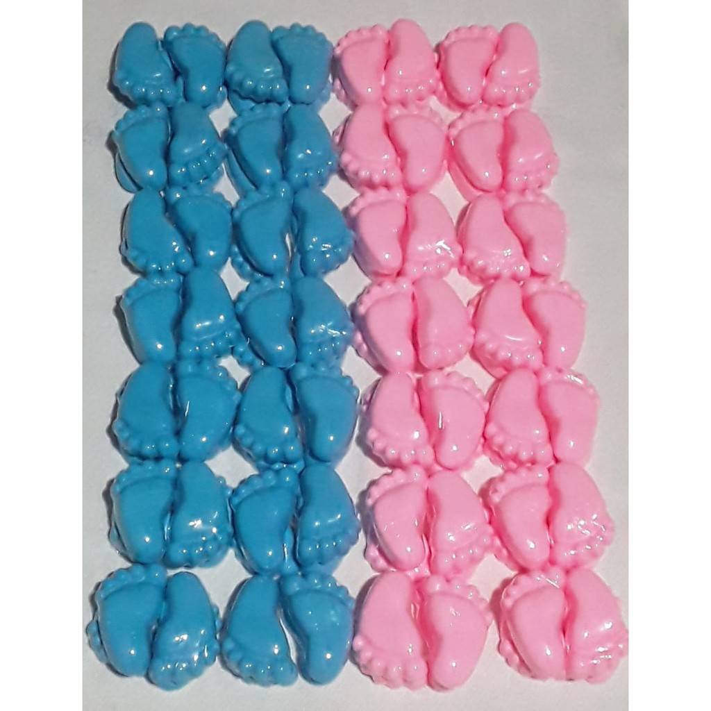 100 PEZINHOS DE SABONETES  PARA Maternidade  (50 Pares )