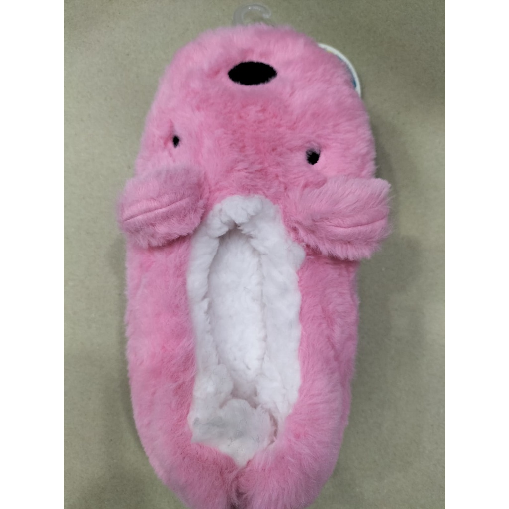 Pantufa Sapatilha Cachorro Infantil Antiderrapante Quentinha Macia Confortável Térmica Pelúcia Pelinhos Unissex Meninos Meninas