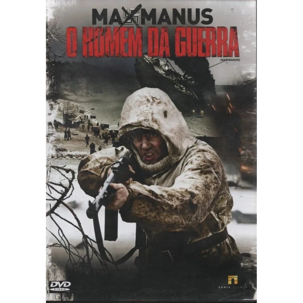 Dvd Maxmanus O Homem Da Guerra - Aksel Hennie - Lacrado