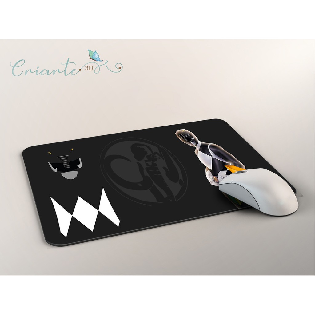 Mouse Pad Coleção Power Rangers Mod 01