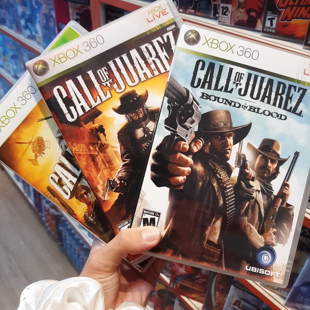 Combo Call Of Juarez Jogo De Faroeste- 3 Jogos