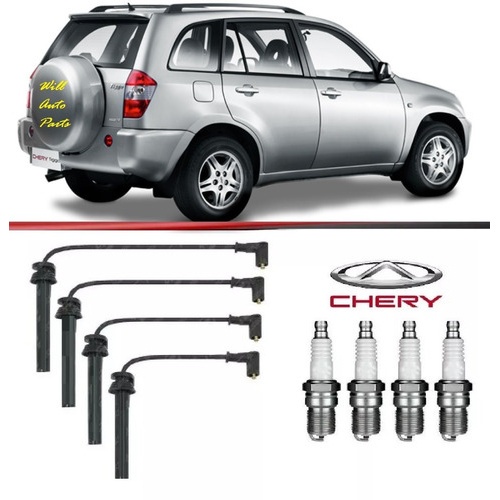 Cabos De Vela Chery Tiggo + Velas 2011 2012 2013 2014 2015 em Oferta na Shopee