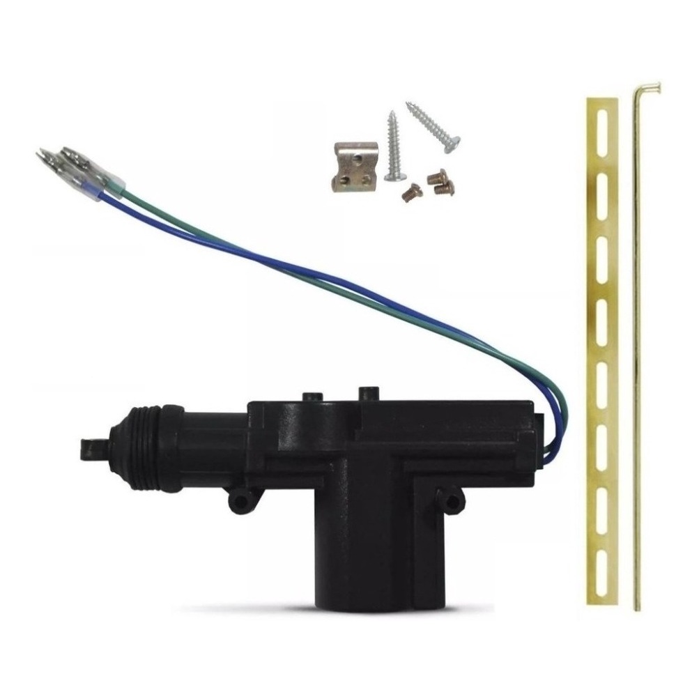 Motor De Trava Elétrica Pistolinha Universal 2 Fios passageiro - Spare Parts and Accessories for Vehicles
