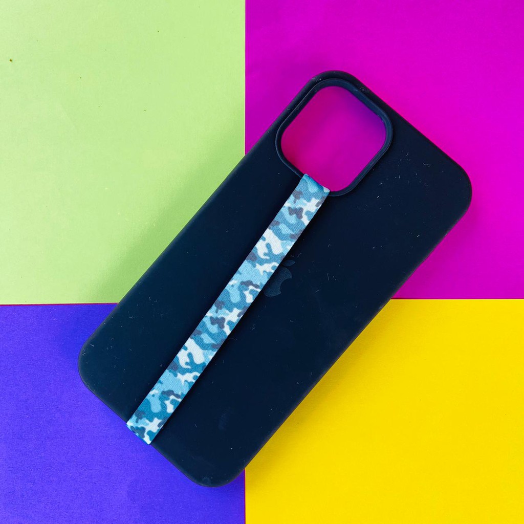 Fytta Fita Alça Salva Celular  - Suporte de celular -  MODELO CAMUFLADO AZUL