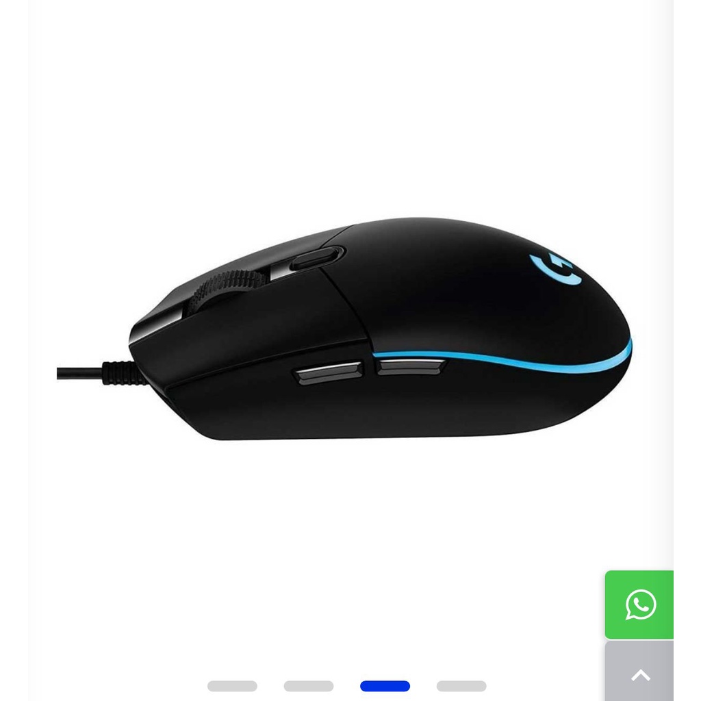 MOUSE LOGITECH G203 ORIGINAL NOVO LACRADO