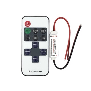 Central Controladora de LED 10 Efeitos Strobo Flash 12V