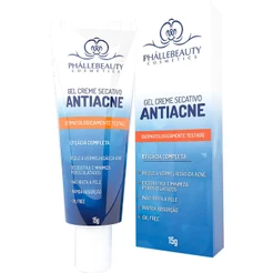 Gel Creme Secativo Antiacne PhalleBeauty Eficácia Completa