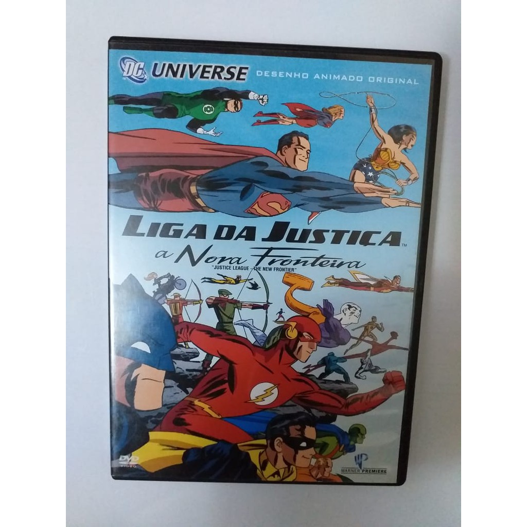 DVD LIGA DA JUSTIÇA A NOVA FRONTEIRA