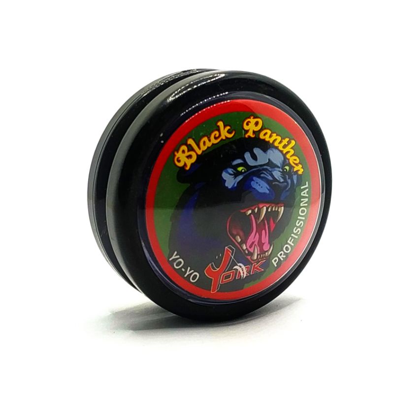 Yoyo York Profissional black panther  Eixo Fixo + 3 Cordas De Ioio