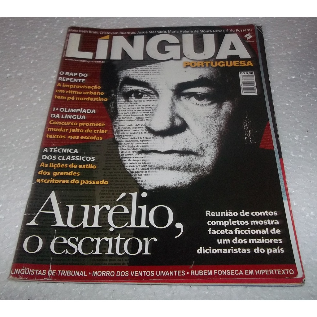 Revista Língua Portuguesa nº 28 - 2008 - Aurélio, o escritor