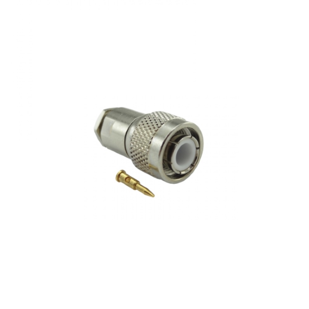 Conector Tnc Macho Prensa Cabo Coaxial Rg Rgc-58 Klc Tm-1