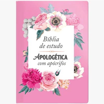 Bíblia de Estudo Apologética com Apócrifos | Florida Rosa em Oferta na Shopee