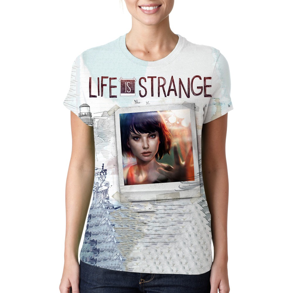 LIFE IS STRANGE Camisa Camiseta de Games Sublimação Total Poliéster