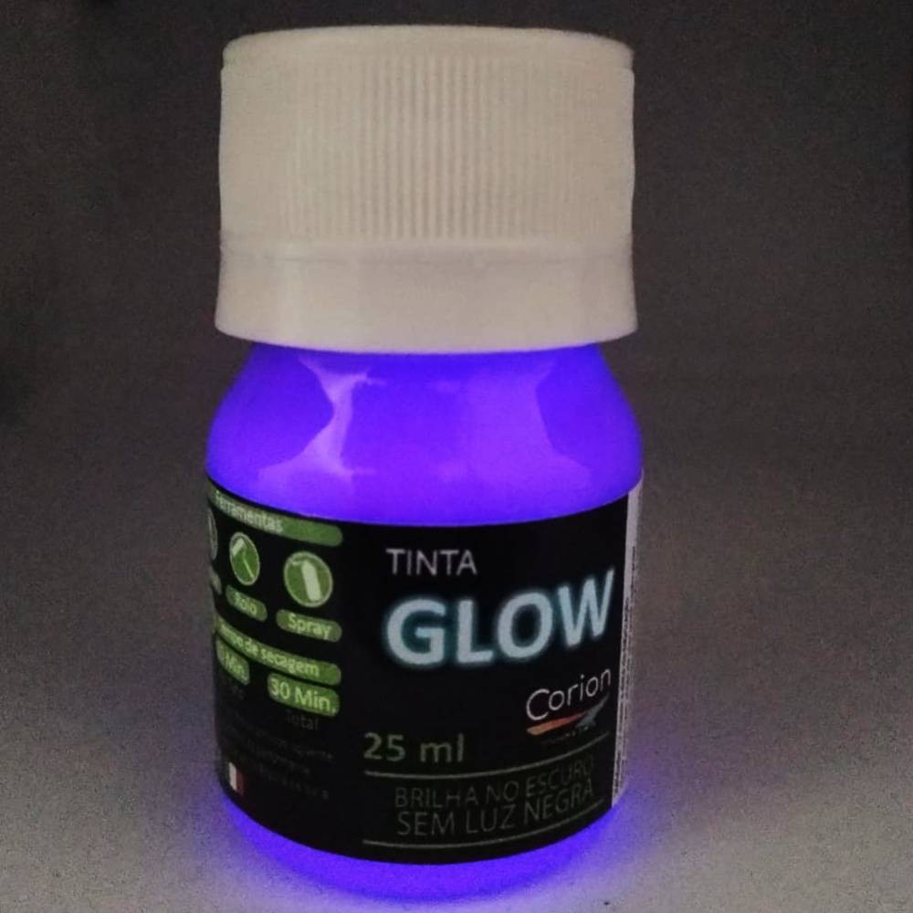Tinta Ponto Glow Para Alça e Maça De Mira 25ml (Roxo Neon)
