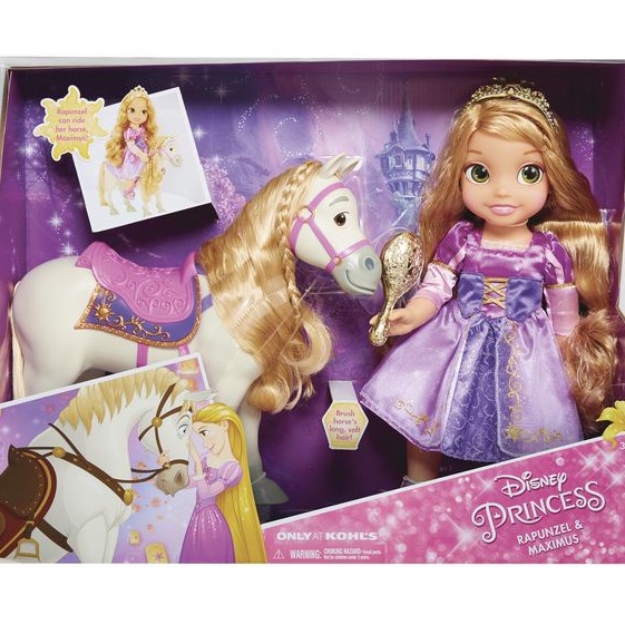 blackboard Steadily Pessimistic Boneca Princesa Rapunzel Com Cavalo Horse Disney Princess | Shopee Brasil