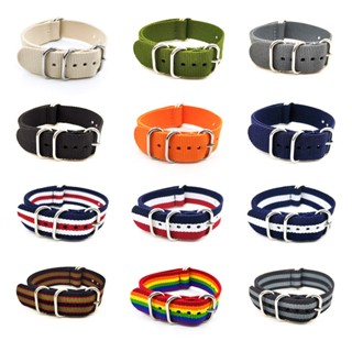 Pulseira De Relógio De Nylon 18mm 20mm 22mm 24mm , À Prova D'água Para Esportivo Do Exército em Oferta na Shopee