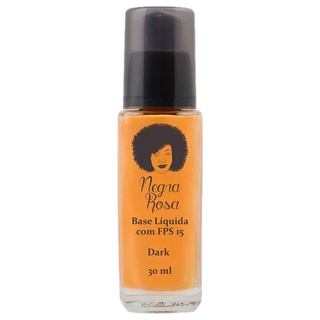 Base Líquida Negra Rosa Com FPS15 - 30ml