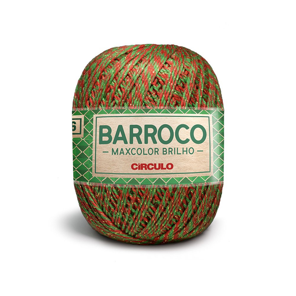 Barroco Maxcolor Brilho Natal 200g Nº6