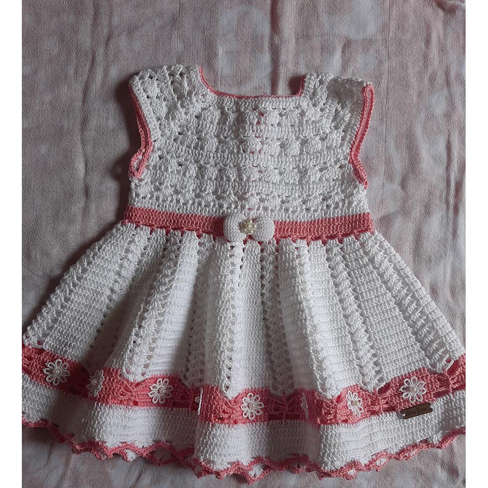 episode tear down favorite vestido de crochê infantil | Shopee Brasil
