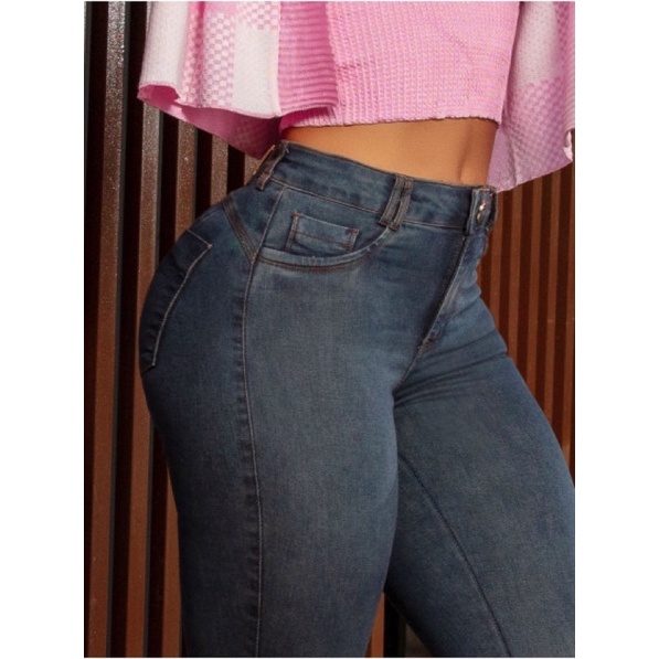 calça feminina skinny modeladora original pitbull pit bull jeans