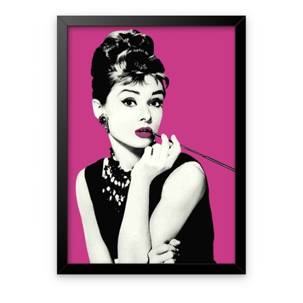 Quadro decorativo Grande 40x60 para sua sala ou quarto Amelie Poulain – Zorro