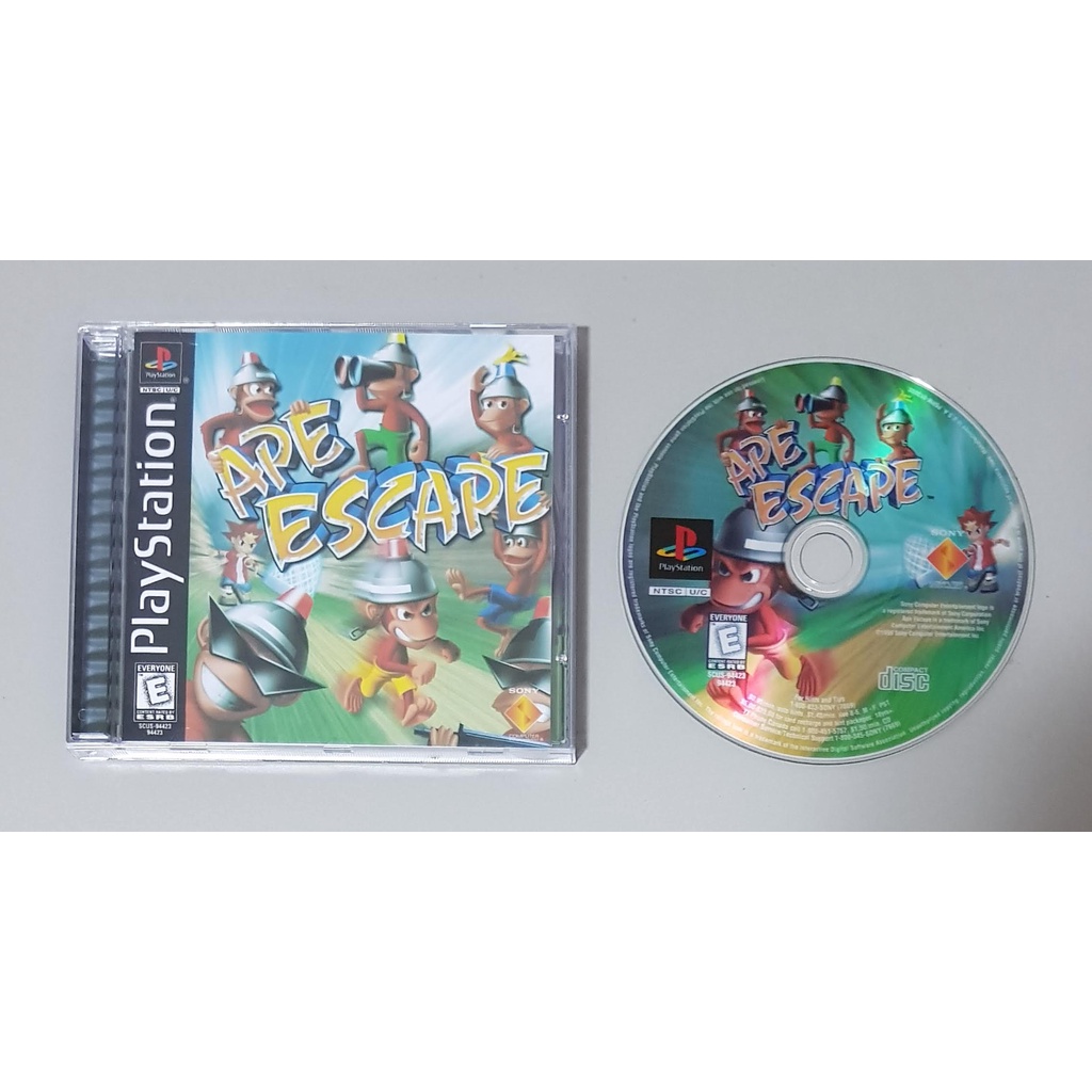 PS1 - Ape Escape 1 - Leia a descrição