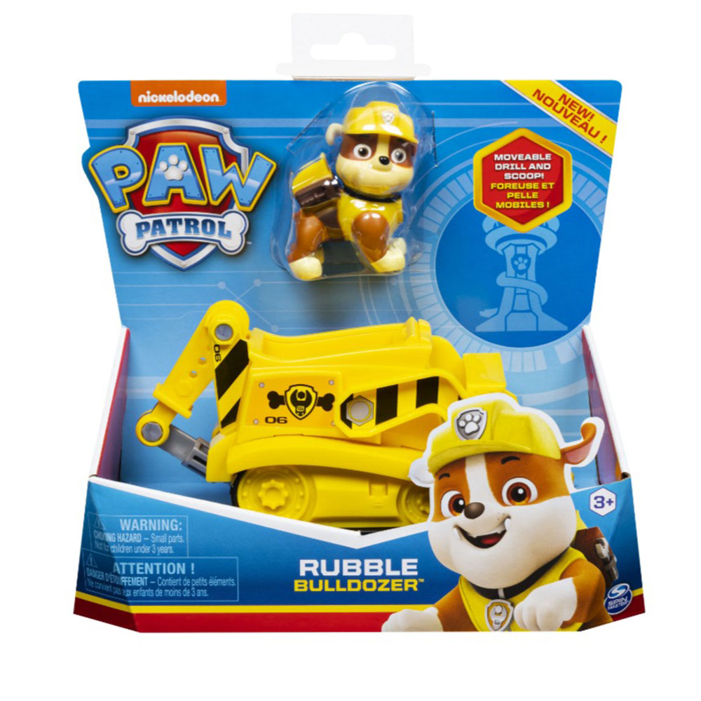 Patrulha Canina - Veículo Básico Rubble - 1389 - Sunny