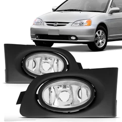 Par Farol Milha Auxiliar Civic 2001 2002 2003