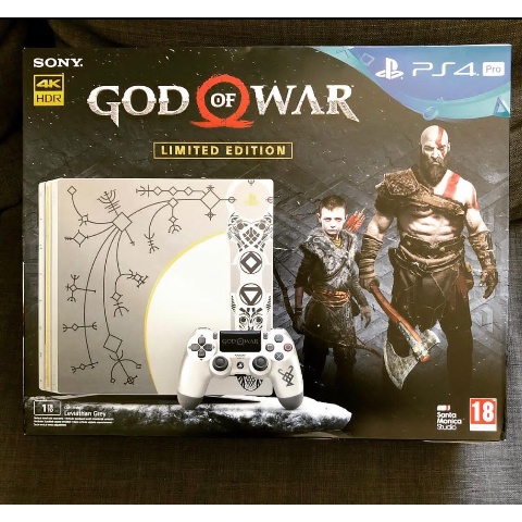 Console PlayStation 4 Pro 1TB Edição Limitada - Pacote God of War -  Escorrega o Preço