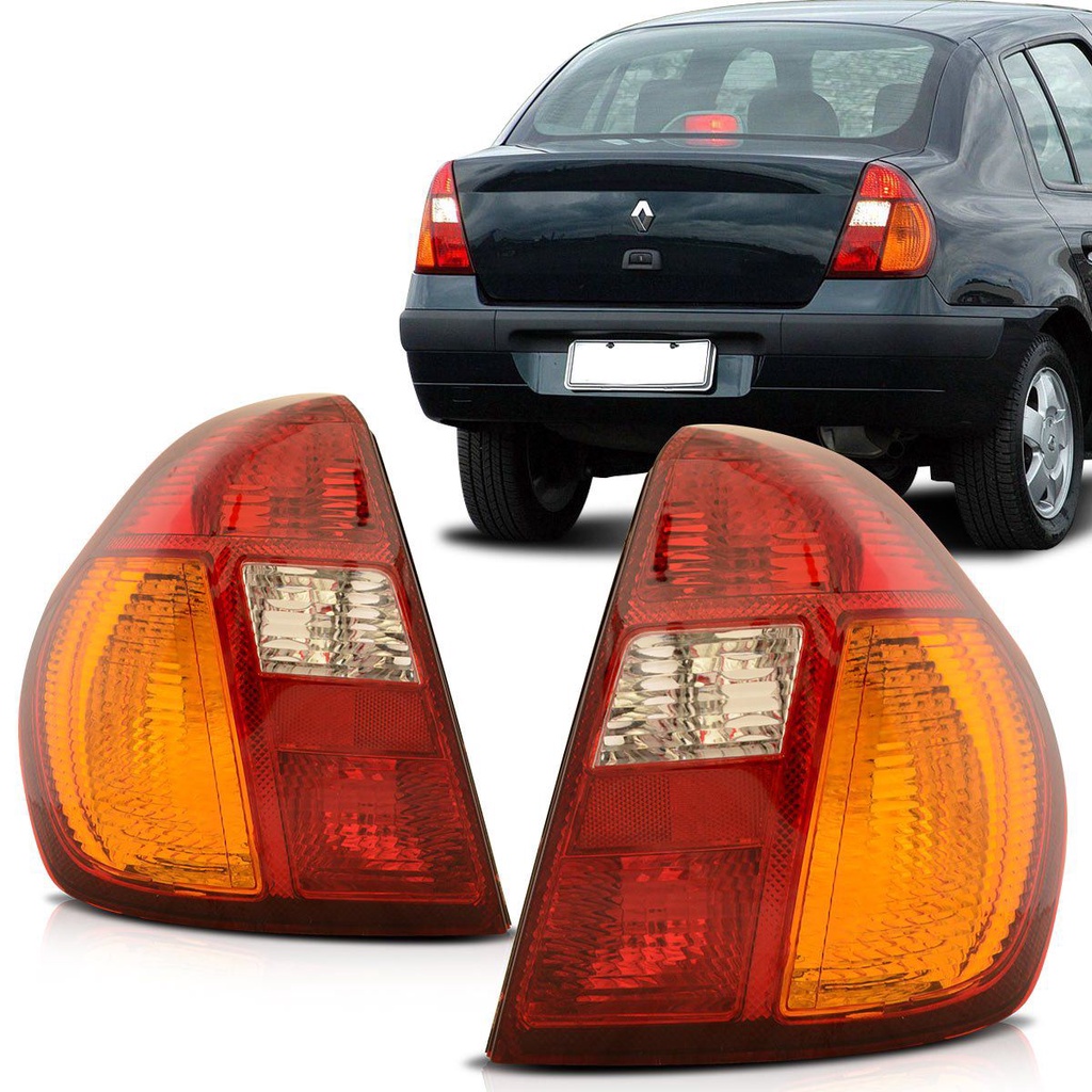 Lanterna Clio Sedan 2001 2002 2003 2004 Pisca Ambar em Oferta na Shopee