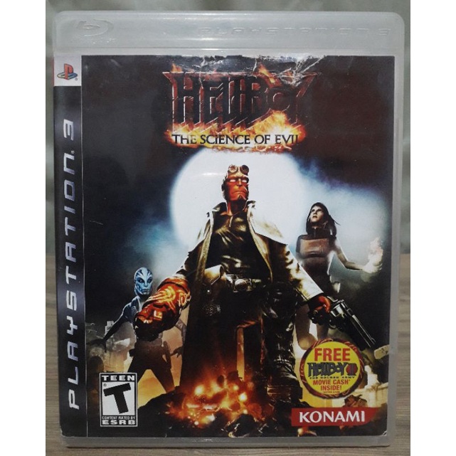 Hellboy The Science of Evil, jogo original para ps3 mídia física ( CONTÉM RISCOS NA MÍDIA)