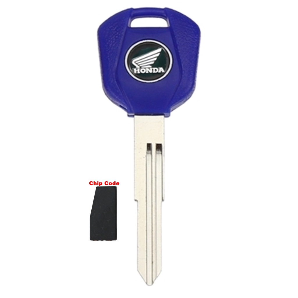 Chave Moto Honda com Chip Hornet Cb600 Cb1000 Nc Transalp Cbr Cb500