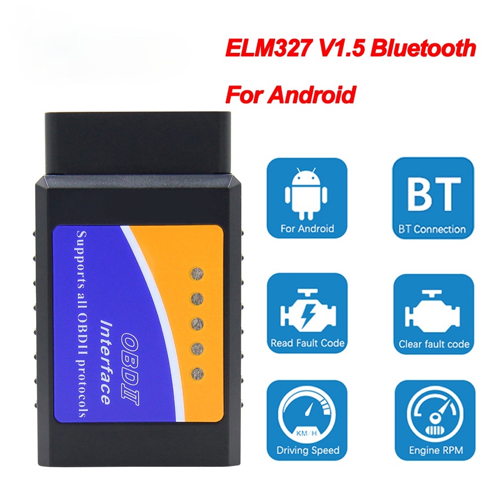 Scanner Elm327 Obd2 Bluetooth Vs 1.5 Placa Dupla Pic 8f25k80